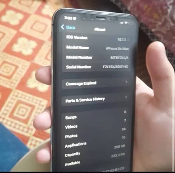 iPhone xsmax 256gb sim working 2