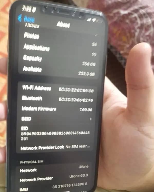 iPhone xsmax 256gb sim working 3