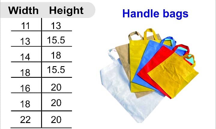 NON WOVEN BAGS FOR MOBILE SHOPS 0