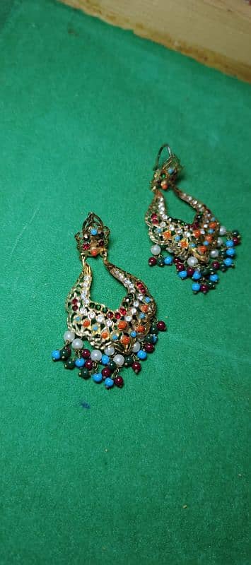 Artificial Gold Fancy Earrings 1