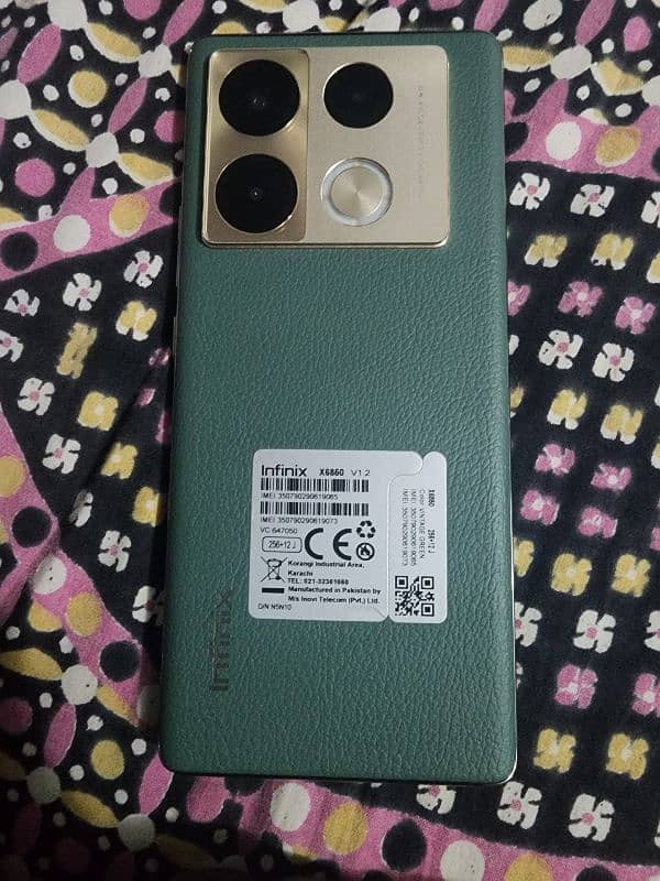 Infinix Note 40 pro without power bank 0