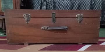 Antique wooden box