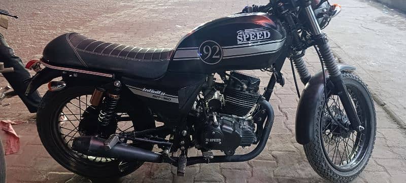 urgent sale Hi speed 150cc infinity 2