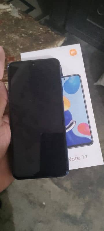 Redmi note 11 4+2 128. with  box 1