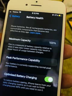 iphone 7PTA APPROVED  BATTERY CHANGED WITH ORIGINAL IPHONE STORAGE 128