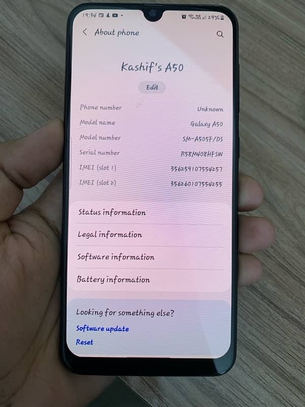 Samsung Galaxy A50 4