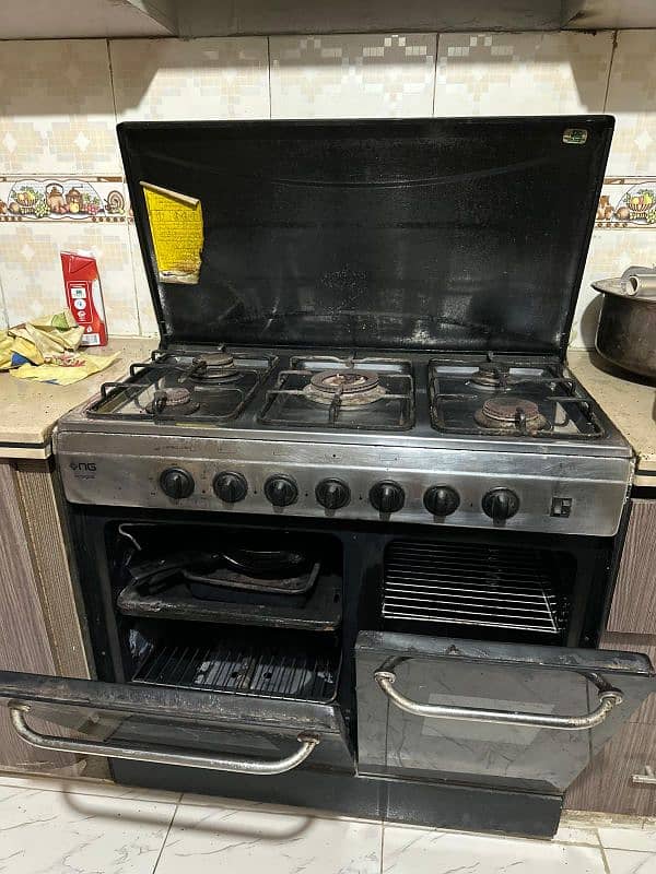 gas oven 5 burners 2