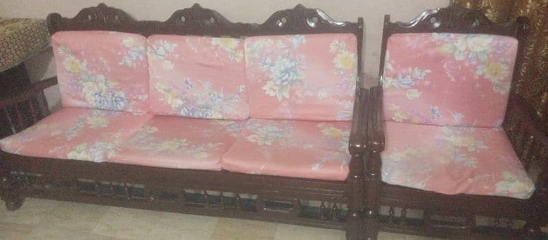 wooden sofa set with Foam 0