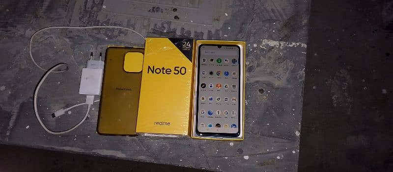 Realme not 50 4/64 for sale All ok 21 month warranty 1