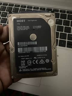 HGST 1Tb(1000gb)Leptop hard drive