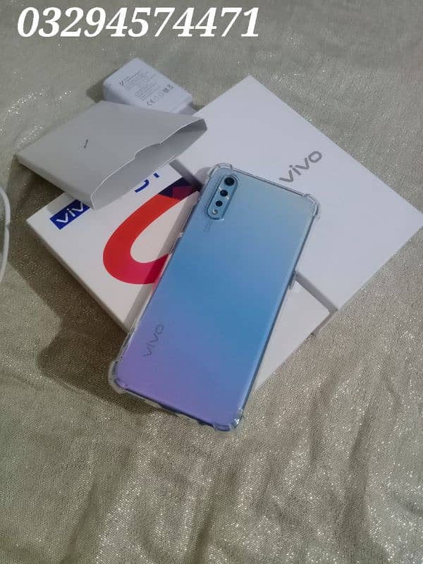 Vivo S1 256Gb+8Gb_ Box+ Original Charger- PTA Approved" all ok 0