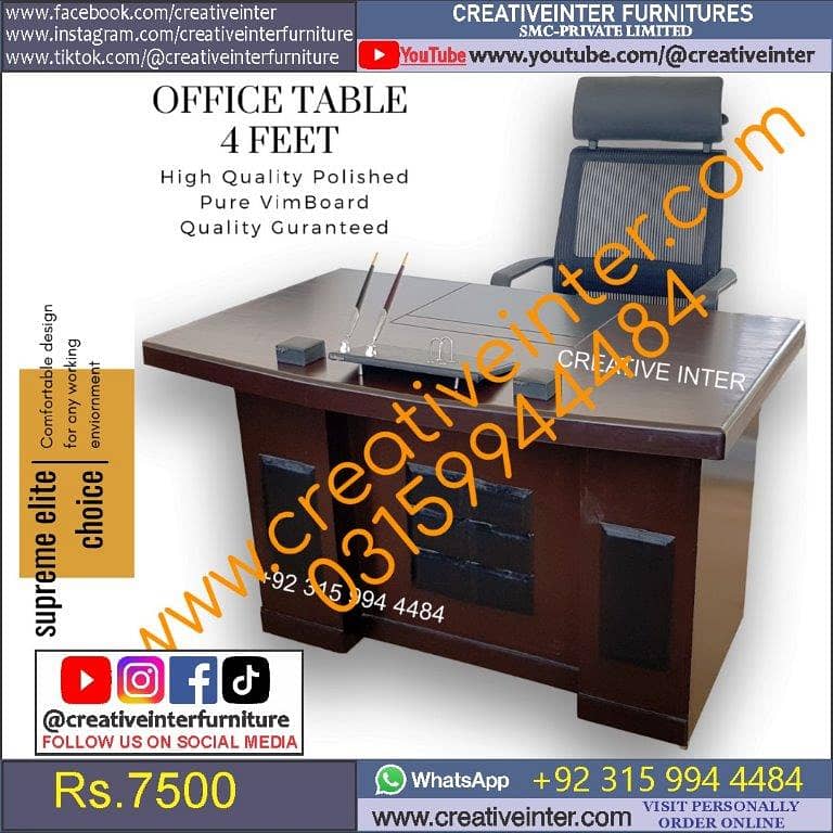 Executive Table Office Table Manager Table Workstations 16