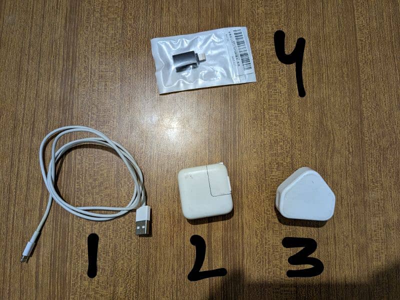 Iphone iOs Original Charger and Cable and OTG 0