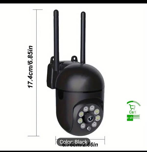 Oimlyo 1440P HD WIFI SECURITY CAMERA WITH HD FOOTAGE 2