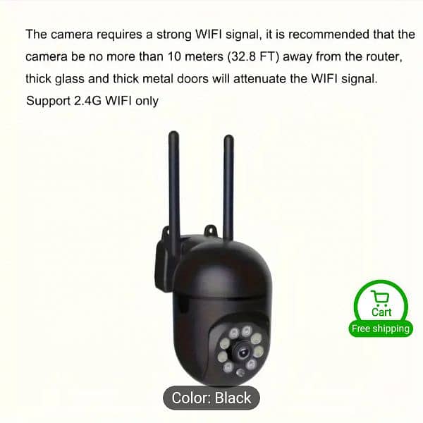 Oimlyo 1440P HD WIFI SECURITY CAMERA WITH HD FOOTAGE 6