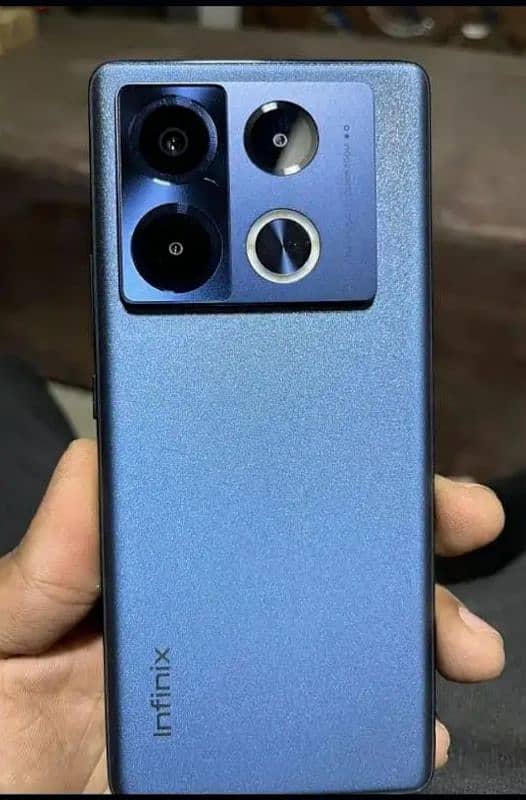 INFINIX NOTE 40 PRO blue colour needendclean 0