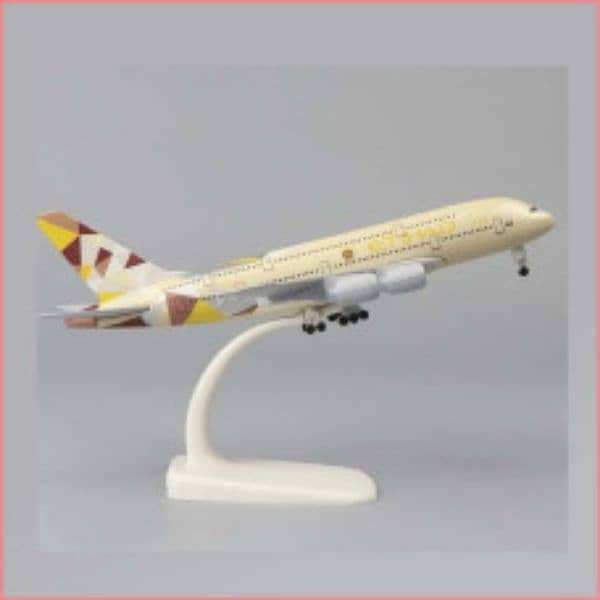 PIA airplane models,  20cm metal with stand, wheel 8