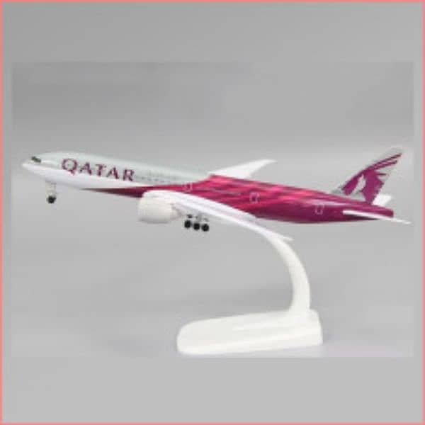 PIA airplane models,  20cm metal with stand, wheel 9