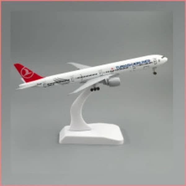 PIA airplane models,  20cm metal with stand, wheel 10