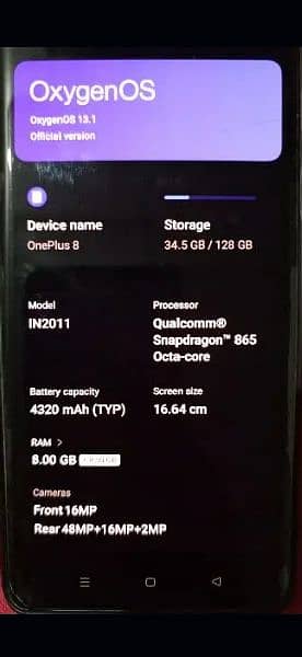 OnePlus 8 Global Version 5G 8