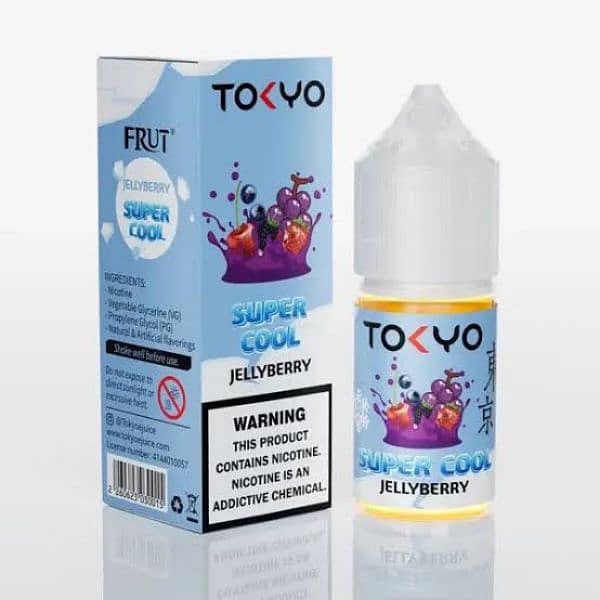 Juice Head Vapes/pods 3000 puffs , Tokyo E liquid Flavours 9