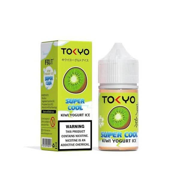 Juice Head Vapes/pods 3000 puffs , Tokyo E liquid Flavours 15