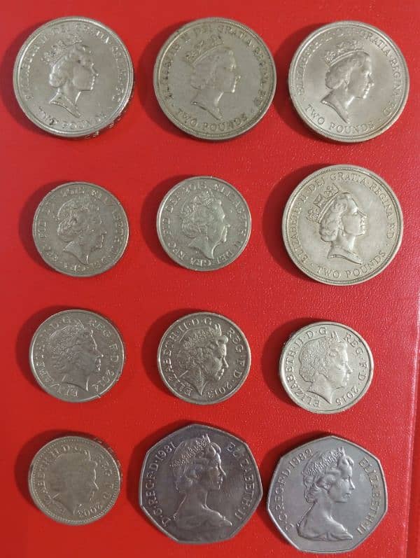 UK 15 Pounds Coins 5