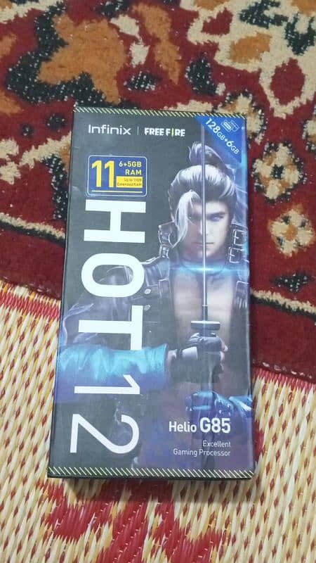 Infinix hot 12 6+5gb 128gb pta approved da 6