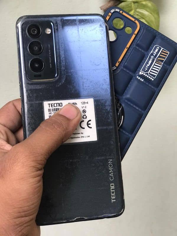 camon 18t 4+3 128gb with box 1