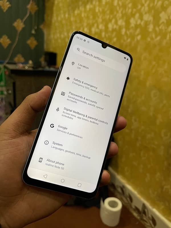 Realme Note 50 0