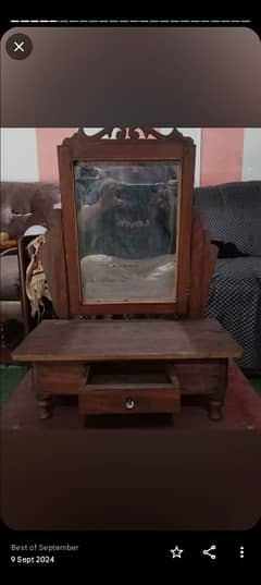 antique mini dressing table