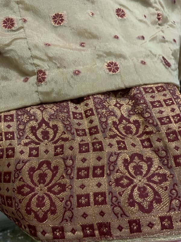 Pure chiffon Saare with banarsi work 3