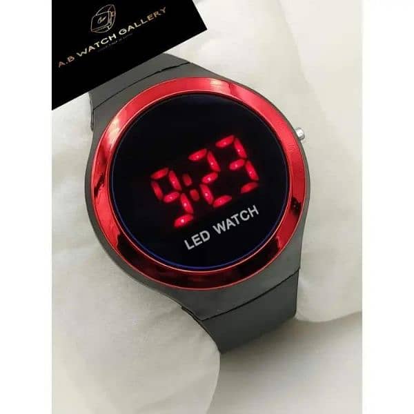 stylish Battery Digital Display watch 0