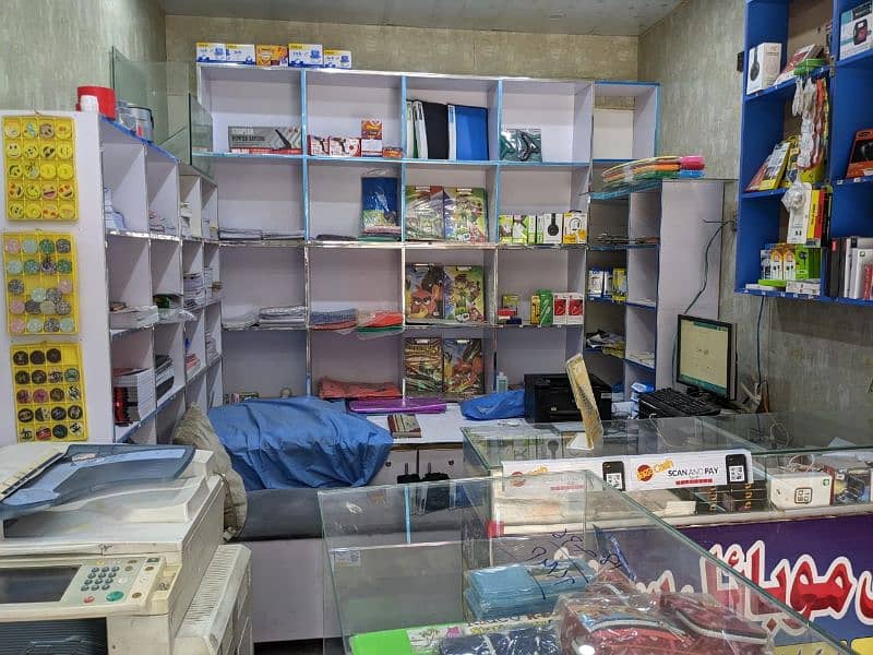 Stationary, Photocopy And Mobile Accessories Shop For Sale 4