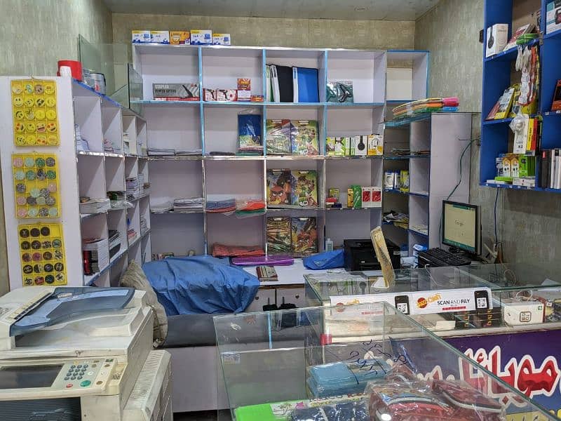 Stationary, Photocopy And Mobile Accessories Shop For Sale 5