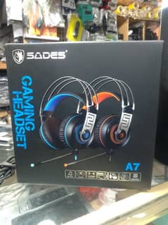 sades a7 headphones amazing quality new warranty