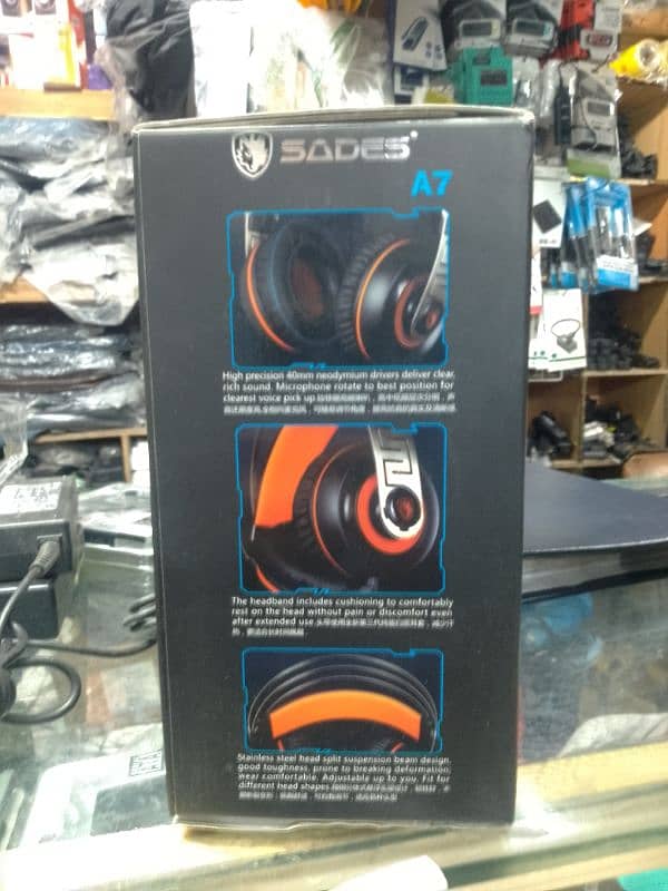 sades a7 headphones amazing quality new warranty 2