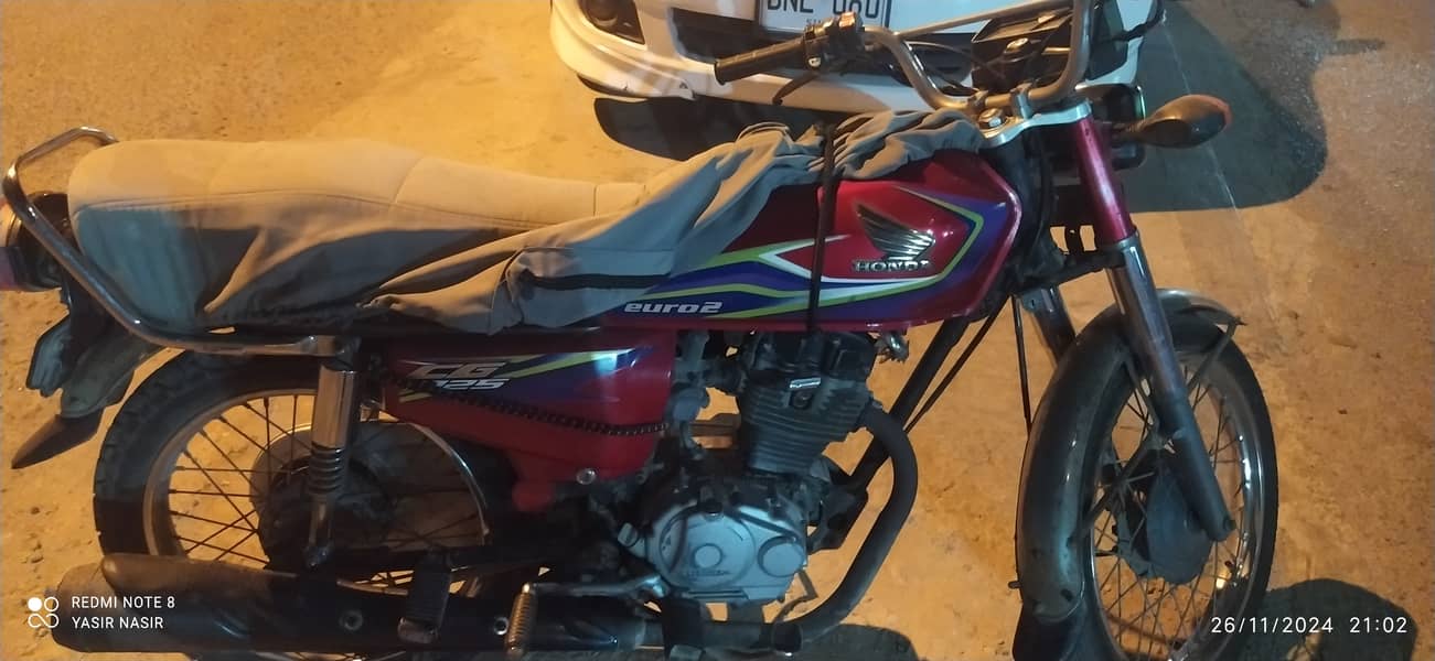 Honda CG 125 2017 Karachi num 4