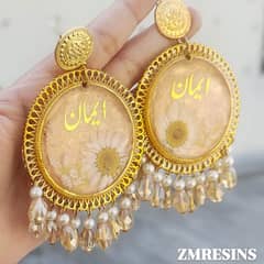 RESIN JHUMKA CUSTOMISED FOR SALE