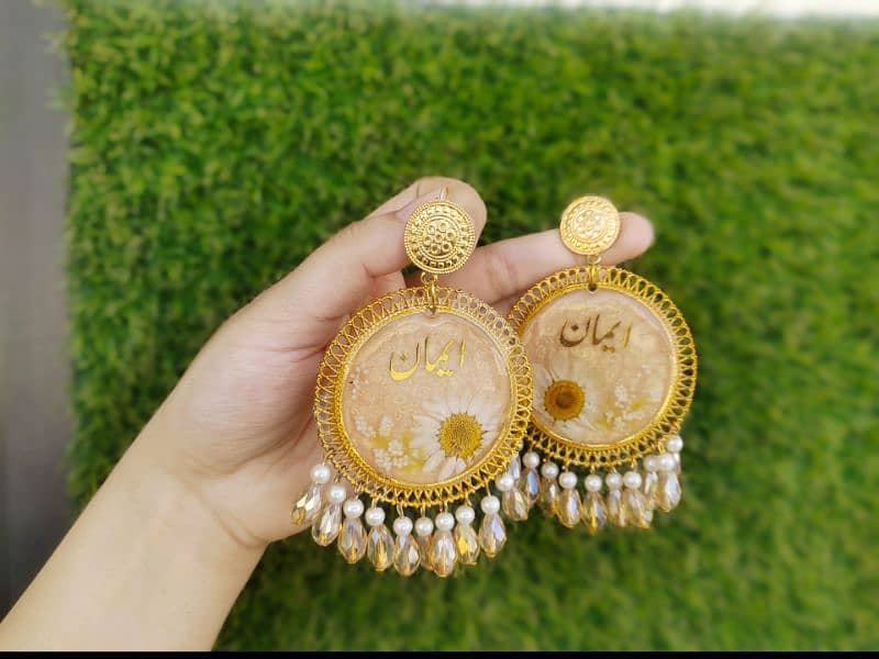 RESIN JHUMKA CUSTOMISED FOR SALE 1