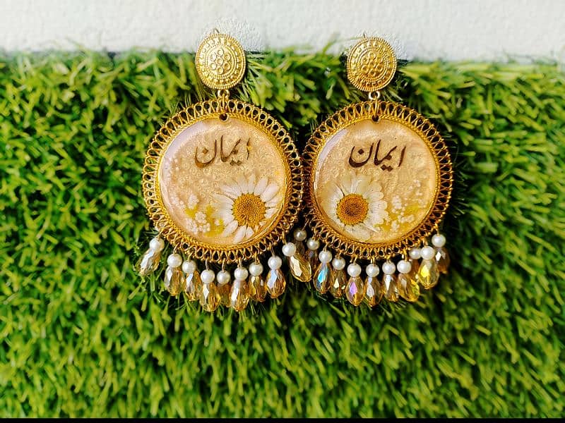 RESIN JHUMKA CUSTOMISED FOR SALE 2