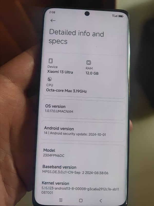 Xiaomi 13 Ultra Patch (Just Like Brand New) Throw Away Price 7