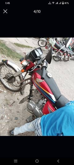 Exchange with honda cd 70