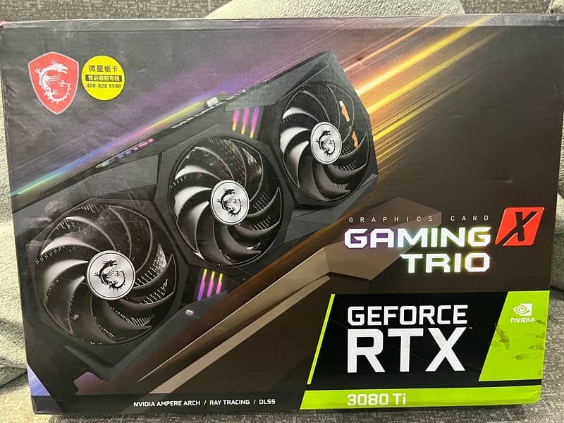 MSI RTX 3080 Ti Gaming X trio GPU 0