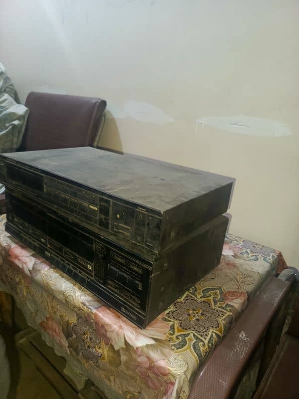 Kenwood stereo double cassette deck 0