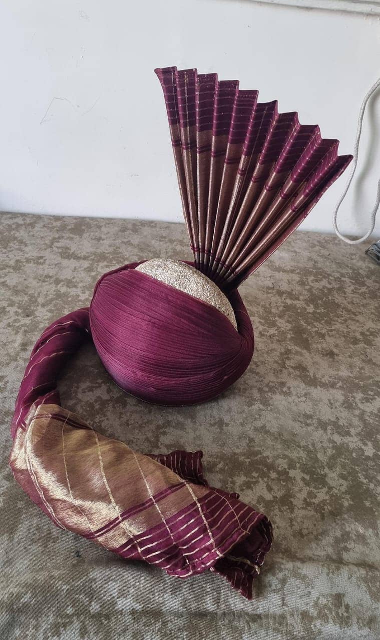 Haroon's Brand Turban , Brand New worn only once for 2 to 3 hours 0