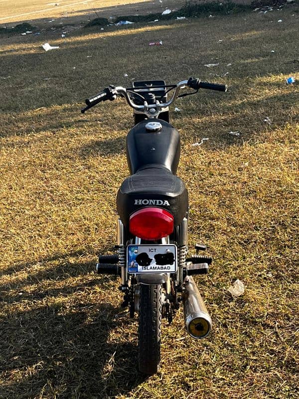 honda 125 2007 model islamabad no 1