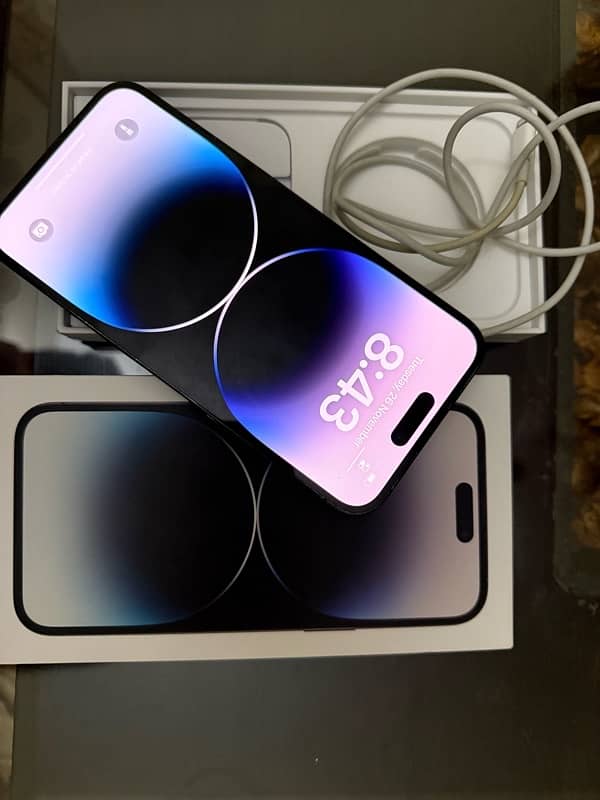 Apple iPhone 14 Pro Max PTA Approved 256GB Dual physical 1