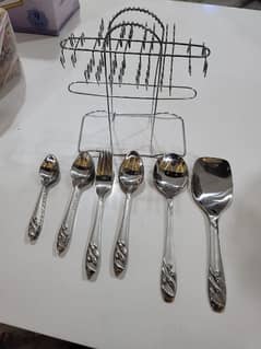 6 set utensils