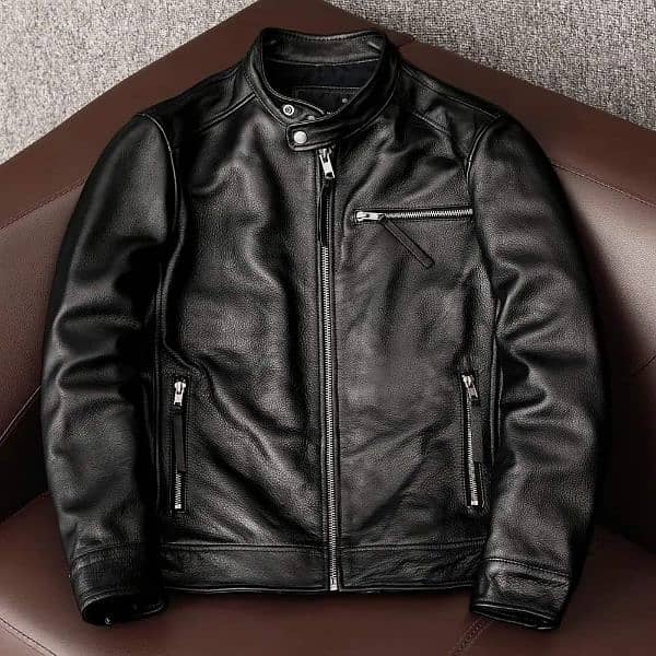 Real Leather Jacket 1